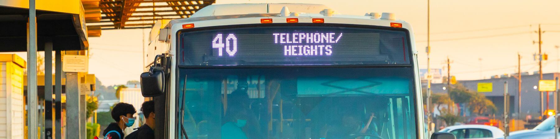 40 Telephone / Heights, METRO Bus Route